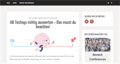 Desktop Screenshot of marcelgabor.de